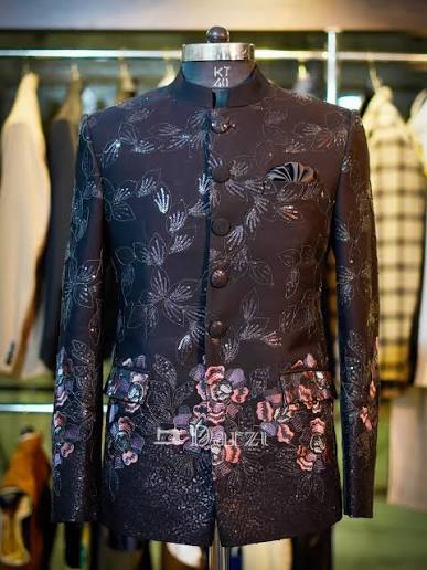Printed Jodhpuri Suit