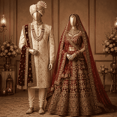 Groom And Bride
